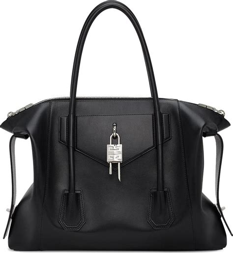 Givenchy Antigona Lock Soft Medium Bag 'Black' 